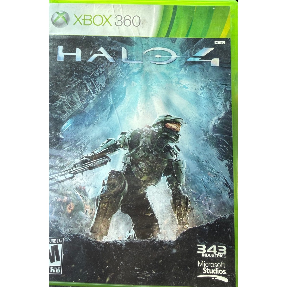 Halo 4 Xbox 360 Game 2-Disc Set Microsoft 343 Industries 2012 FPS